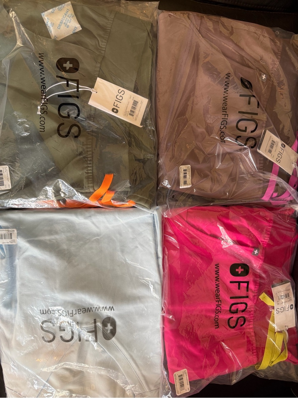 FIGS 3X scrubs, NWT. $25 each piece